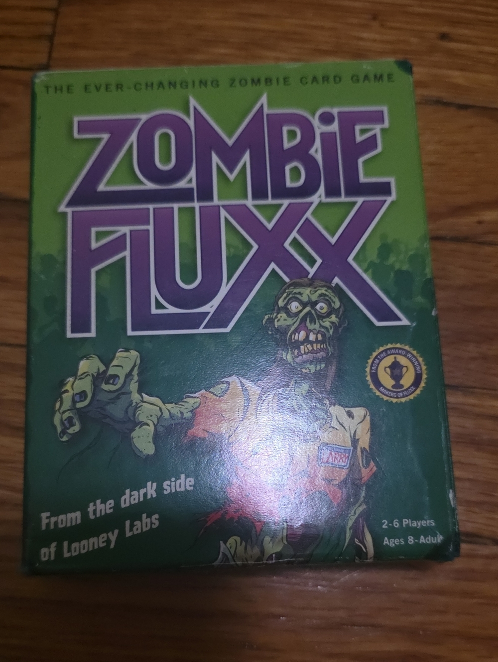 Zombie Fluxx Card Game — Green & Purple